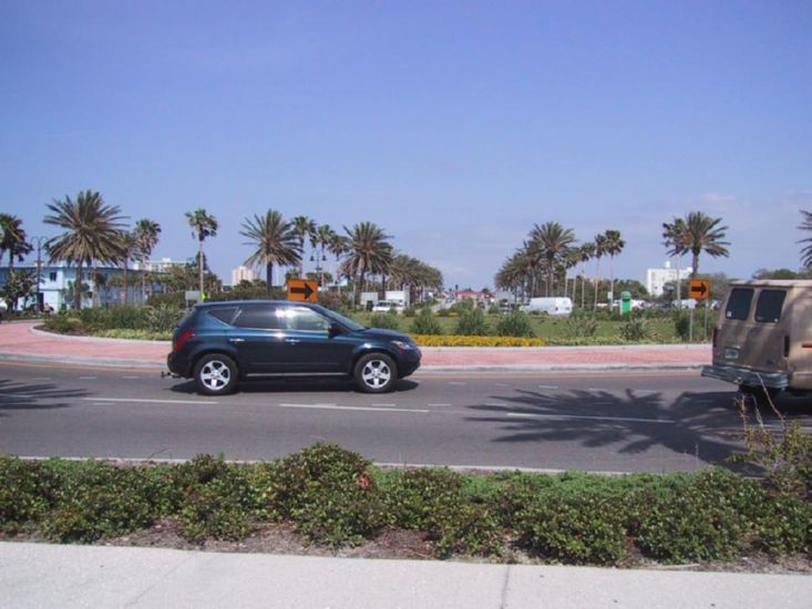 Clearwater Beach roundabout
