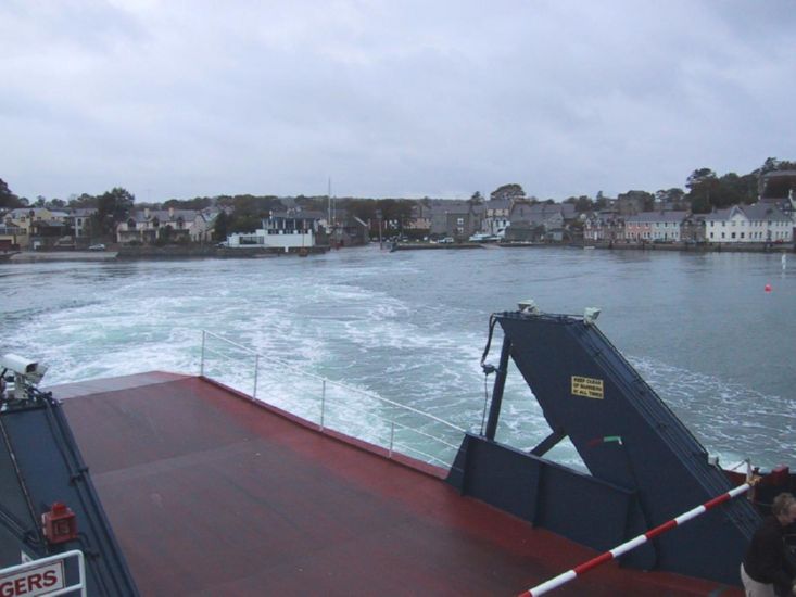 Leaving Strangford for Portaferry