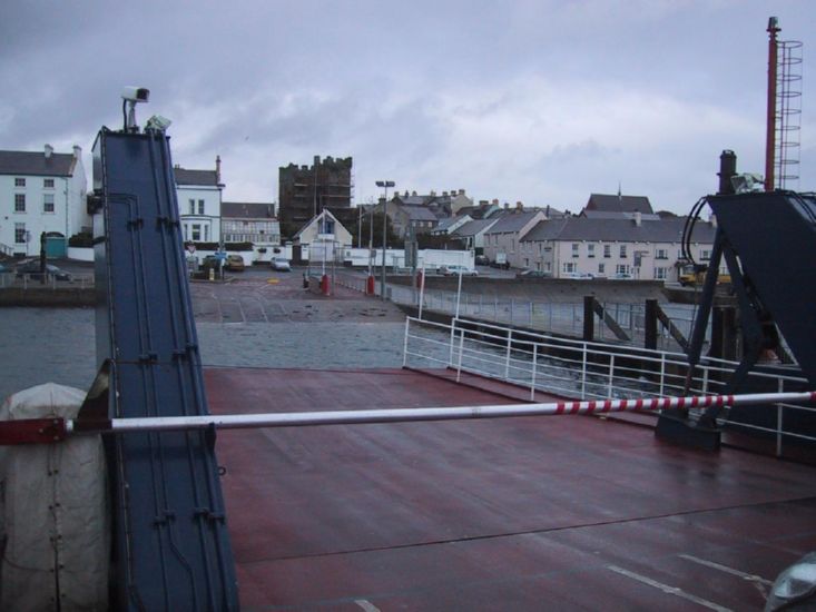 Arriving at Portaferry