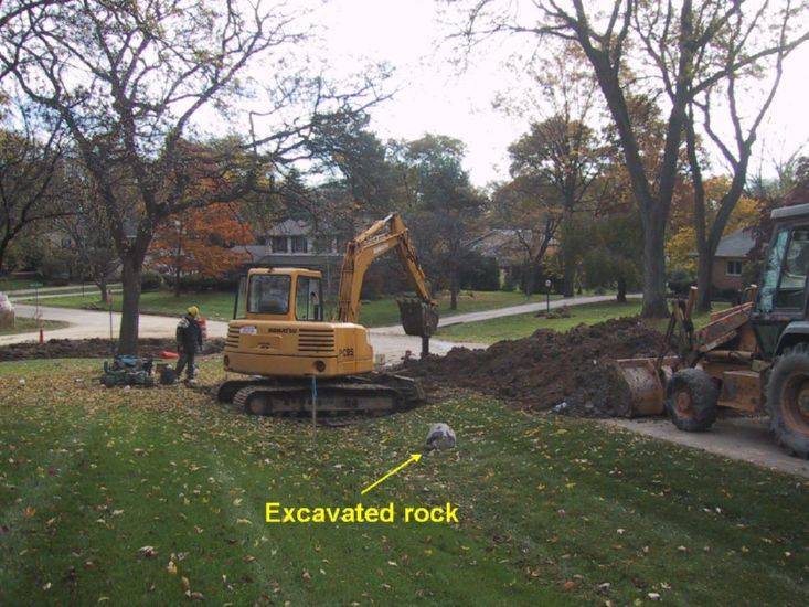  came with digging for new water main, summer through winter 2006