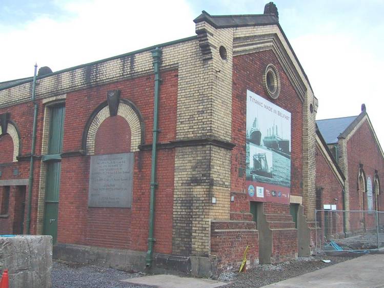 alongside Thompson Dock in which some Titanic design work was performed