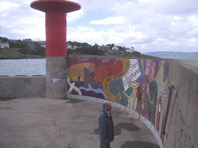 at end of Bangor's main  pier