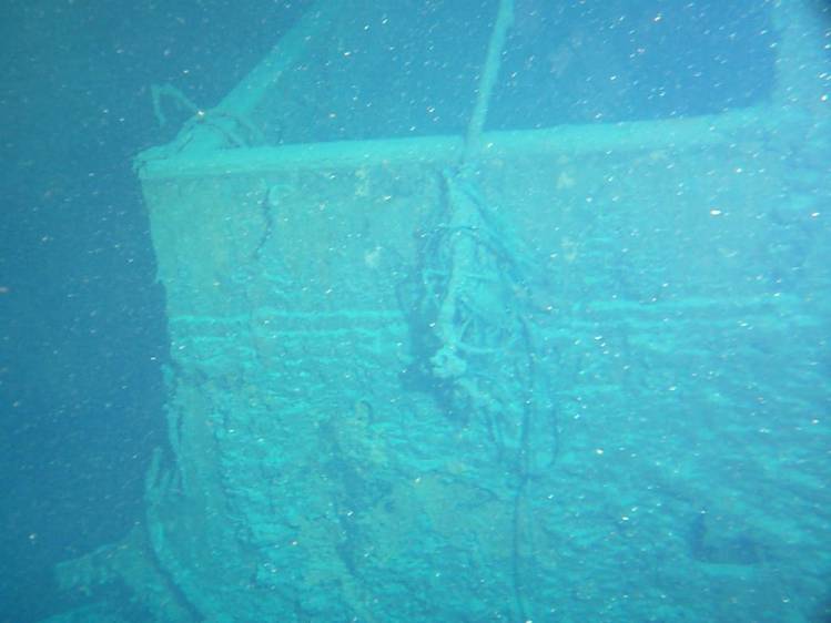  Titanic wreck, 2.35 miles under Atlantic Ocean, 2 September 2000