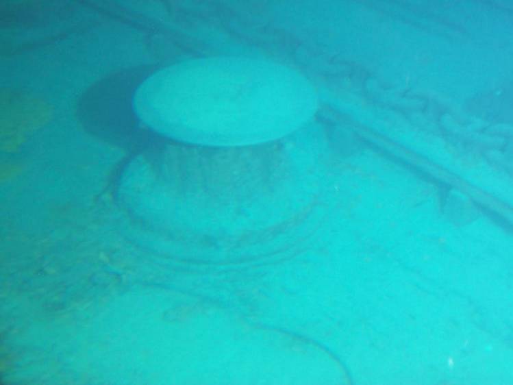 , Titanic wreck, 2.35 miles under Atlantic Ocean