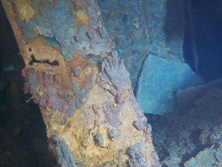  as Titanic wreck keeps changing - and dissapearing