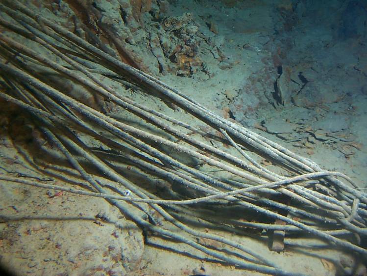  lying around Titanic wreck, 2.35 miles under Atlantic Ocean