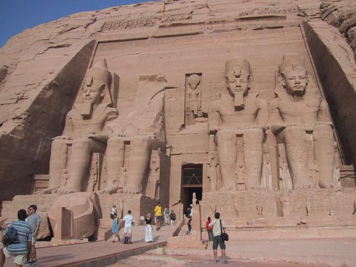 Temple of Ranmses II,  Abu Simbel