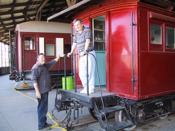Railroad museum in South Australia
