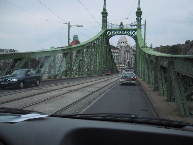 Bridge over  River Danube in Budapest