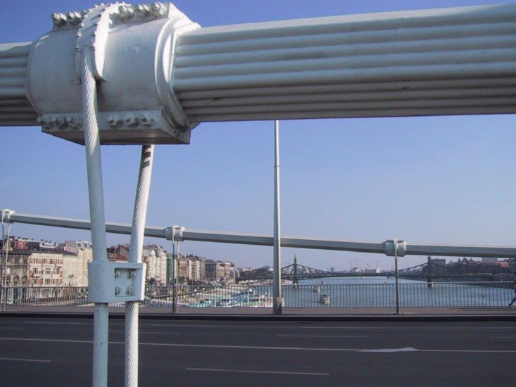 Bridges over  River Danube in Budapest