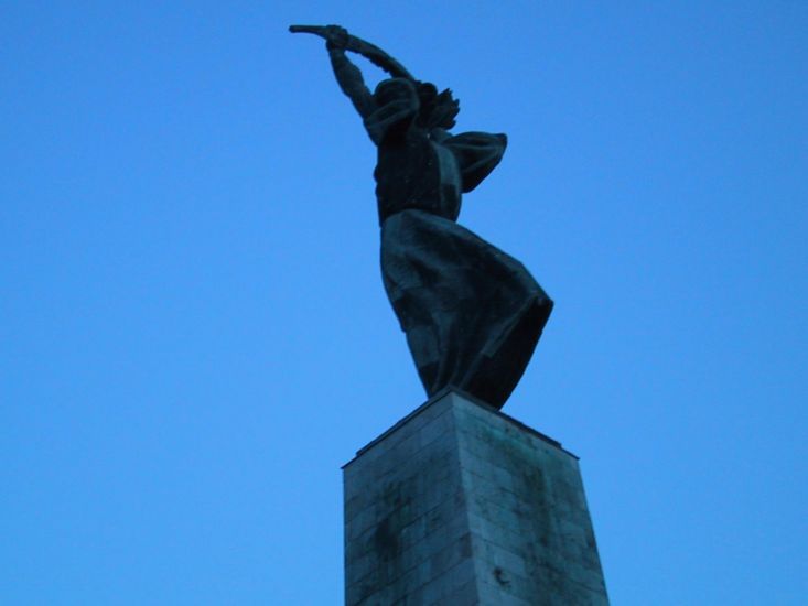 Soviet-era statue that dominates Budapest skyline -- kept as it became part of the landscape
