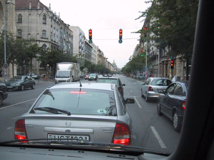 Budapest traffic