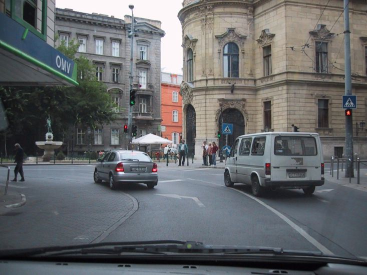 Budapest traffic