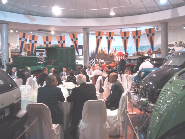 Gala Dinner in Hungarian Transportation Museum, Budapest