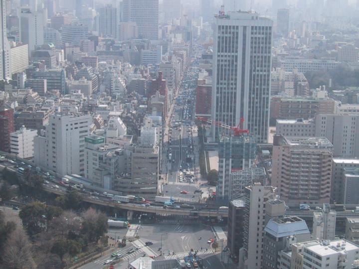 View from Tokyo Tower