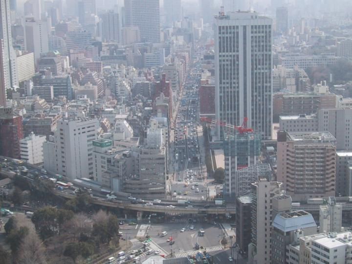 View from Tokyo Tower