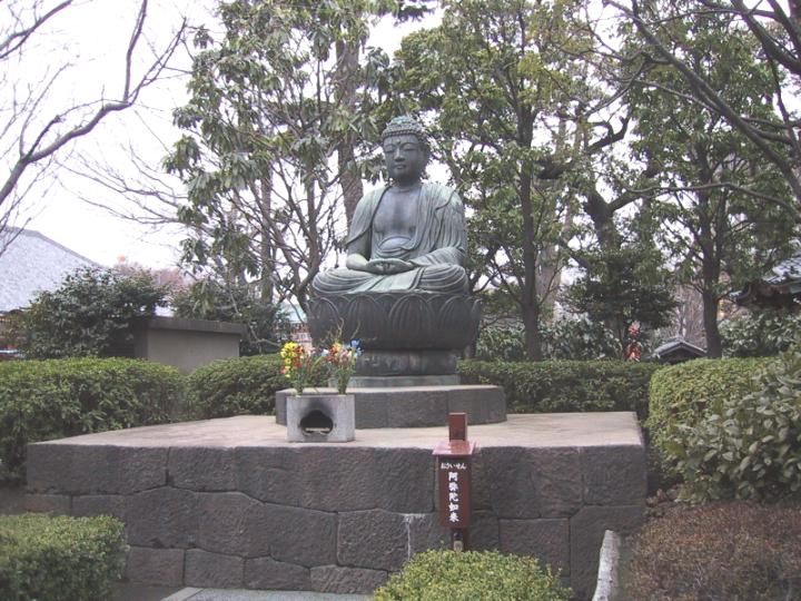 Bhuda at Asakusa Kannon Temple