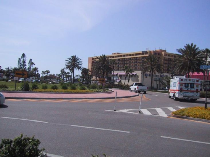 Clearwater Beach roundabout