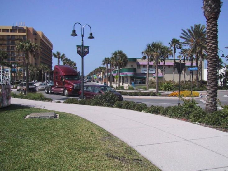 Clearwater Beach roundabout