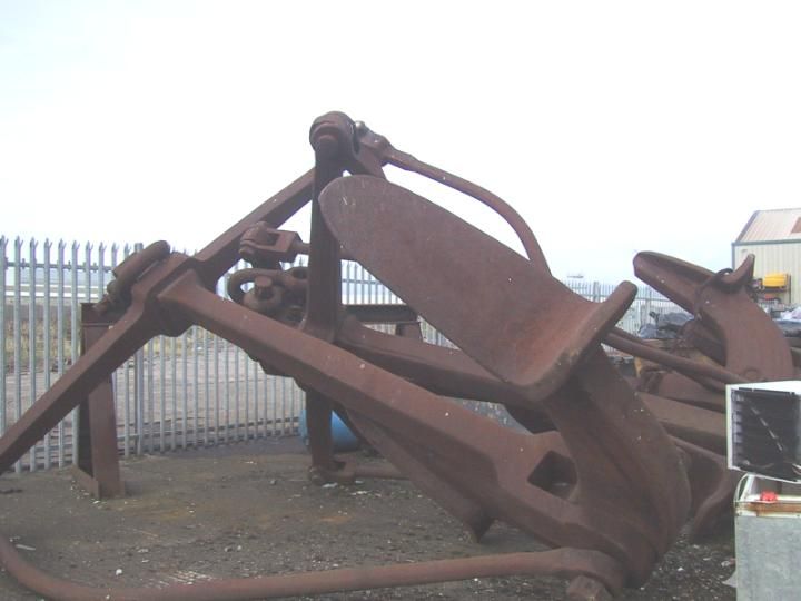 These anchors were used in the actual launch -- now neglected