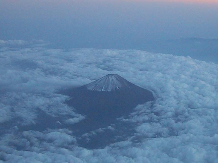 Mount Fugi - And I never did see it when I was in Japan!