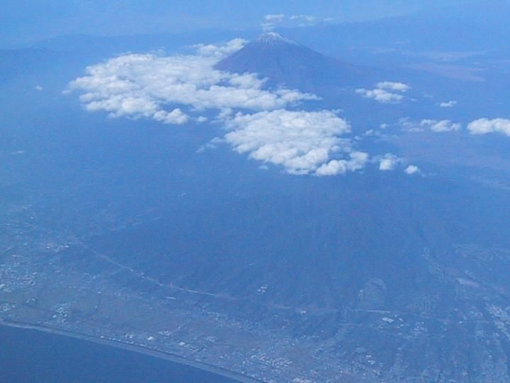 Another view of Mount Fuji on way home