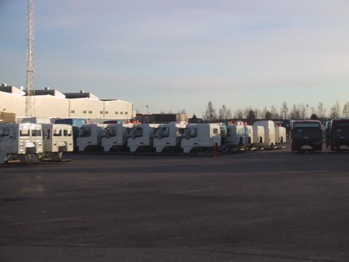 Finished truck products  in Umeå, Sweden