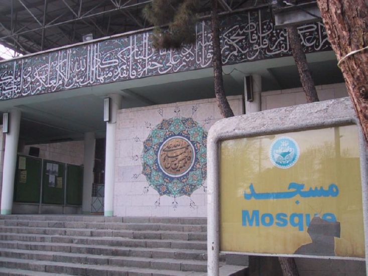 Tehran University - Mosque enterance