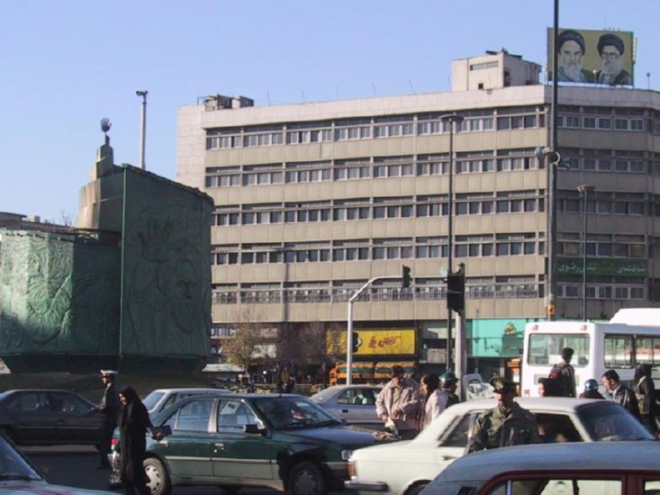 Tehran street scene