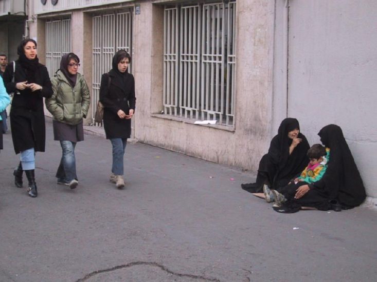Zero aggressive panhandling in Tehran -- this is seemingly tolerated, but clearly rare.  Fewer indications of poverty, and seemingly safer streets, than in most major cities.