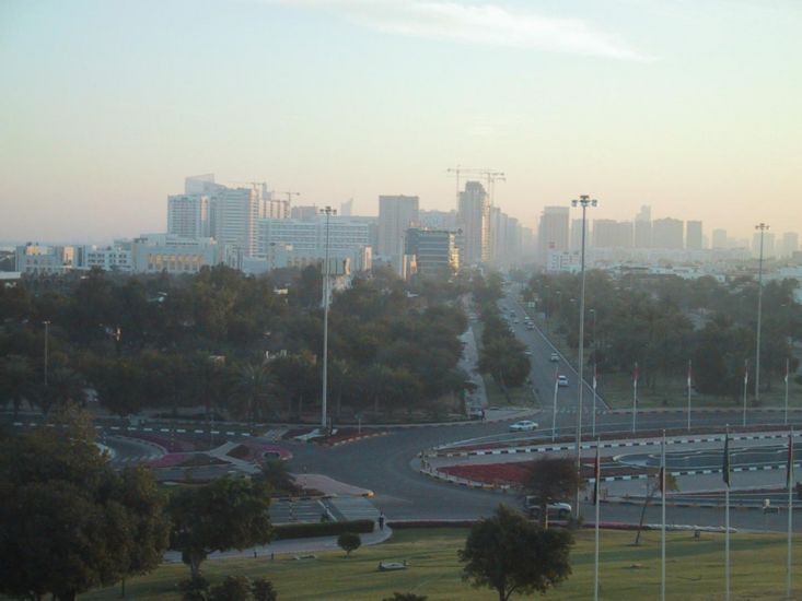  of Abu Dhabi photographed from my Intercontinental Hotel room